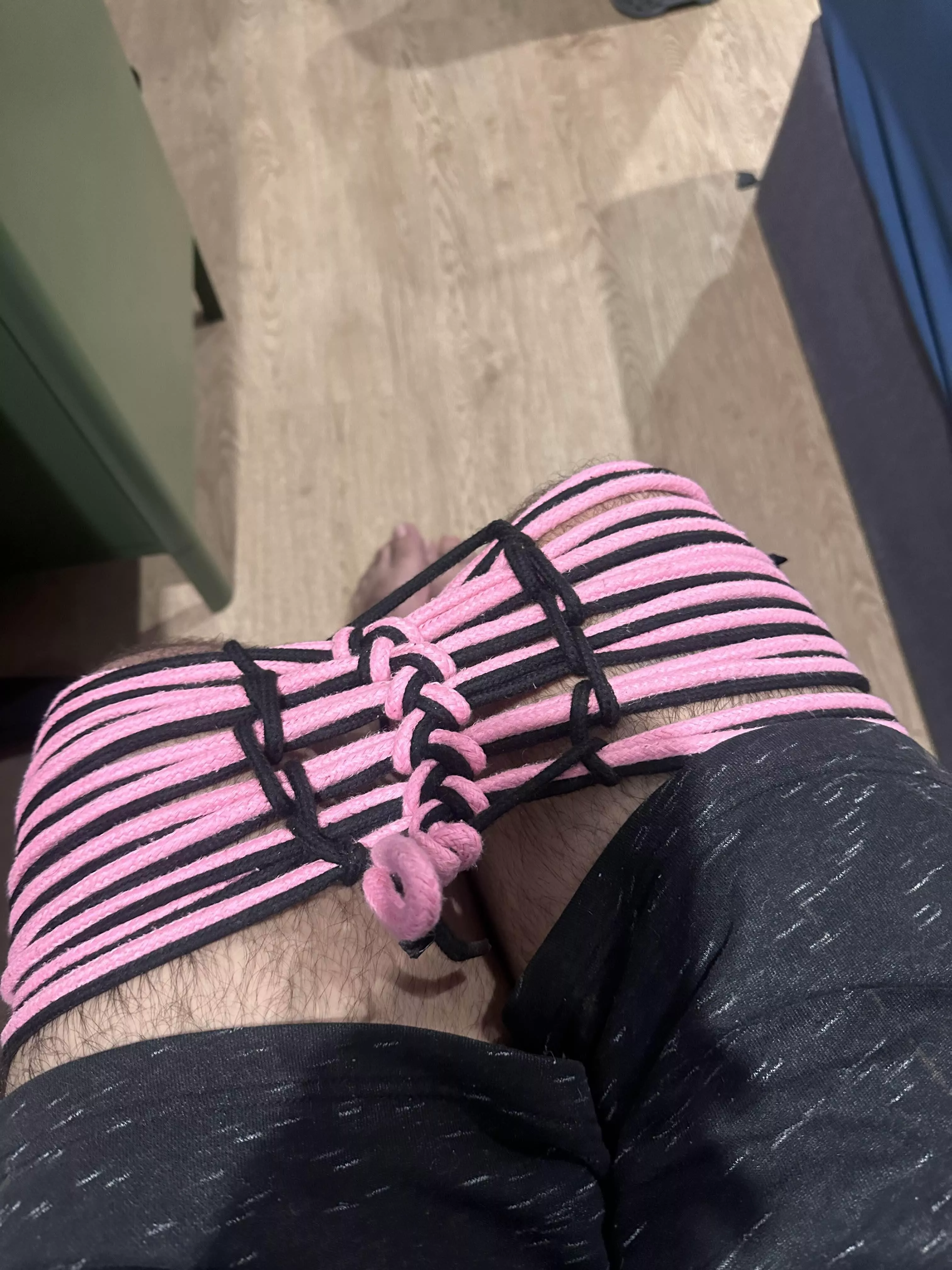 Practicing my Chain Stitching!