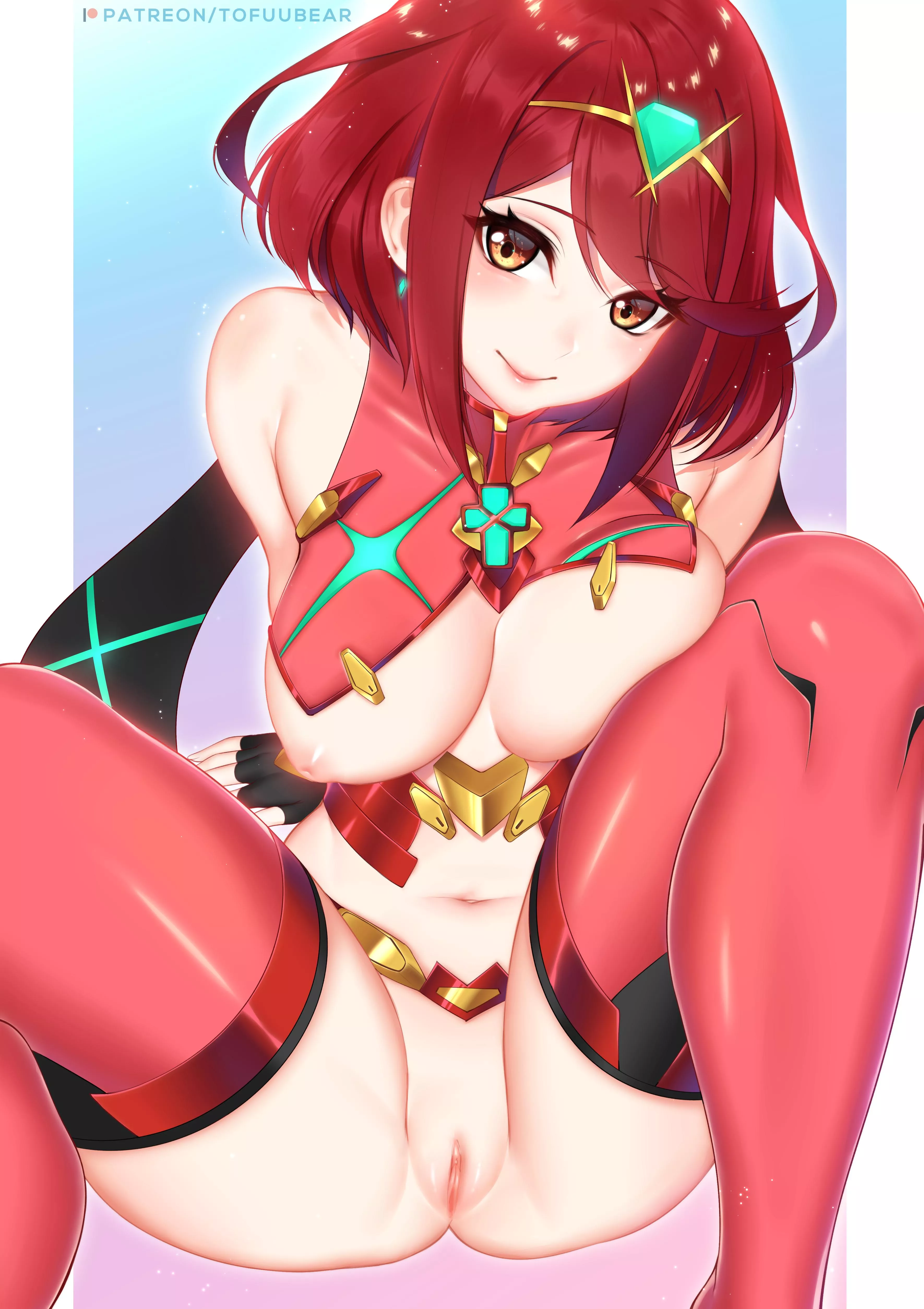 Pyra's cute pink puss