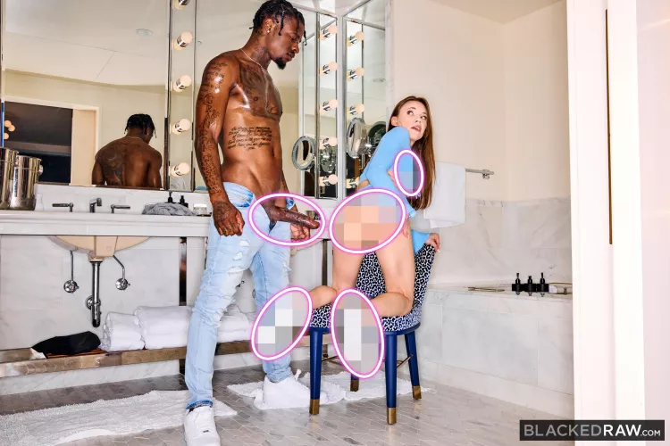 She will never spread like this for you whiteboi