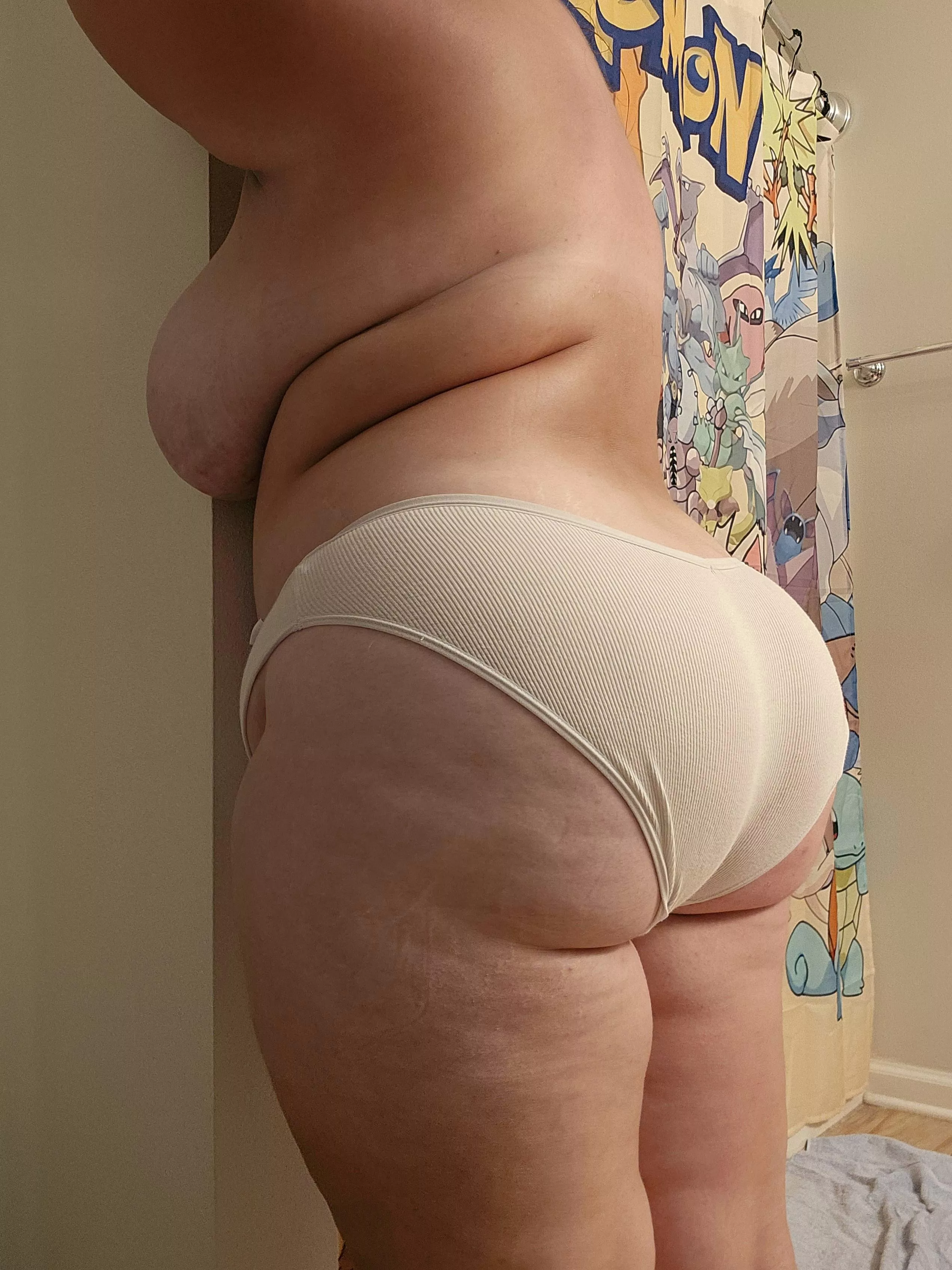 Side view of panties 