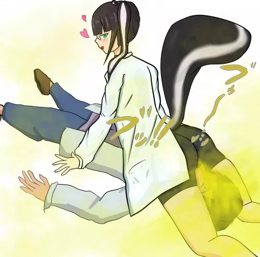 Skunk Scientist Violet! [Fart] [skunkgirl] 