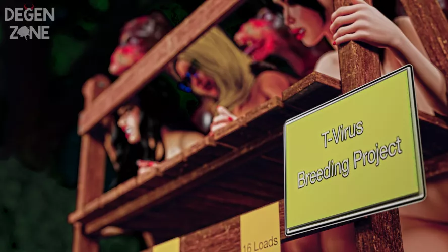 The Girls got kidnapped and put in the T-Virus Breeding Project (Degenzone) [Cat,Hope,Stacy]