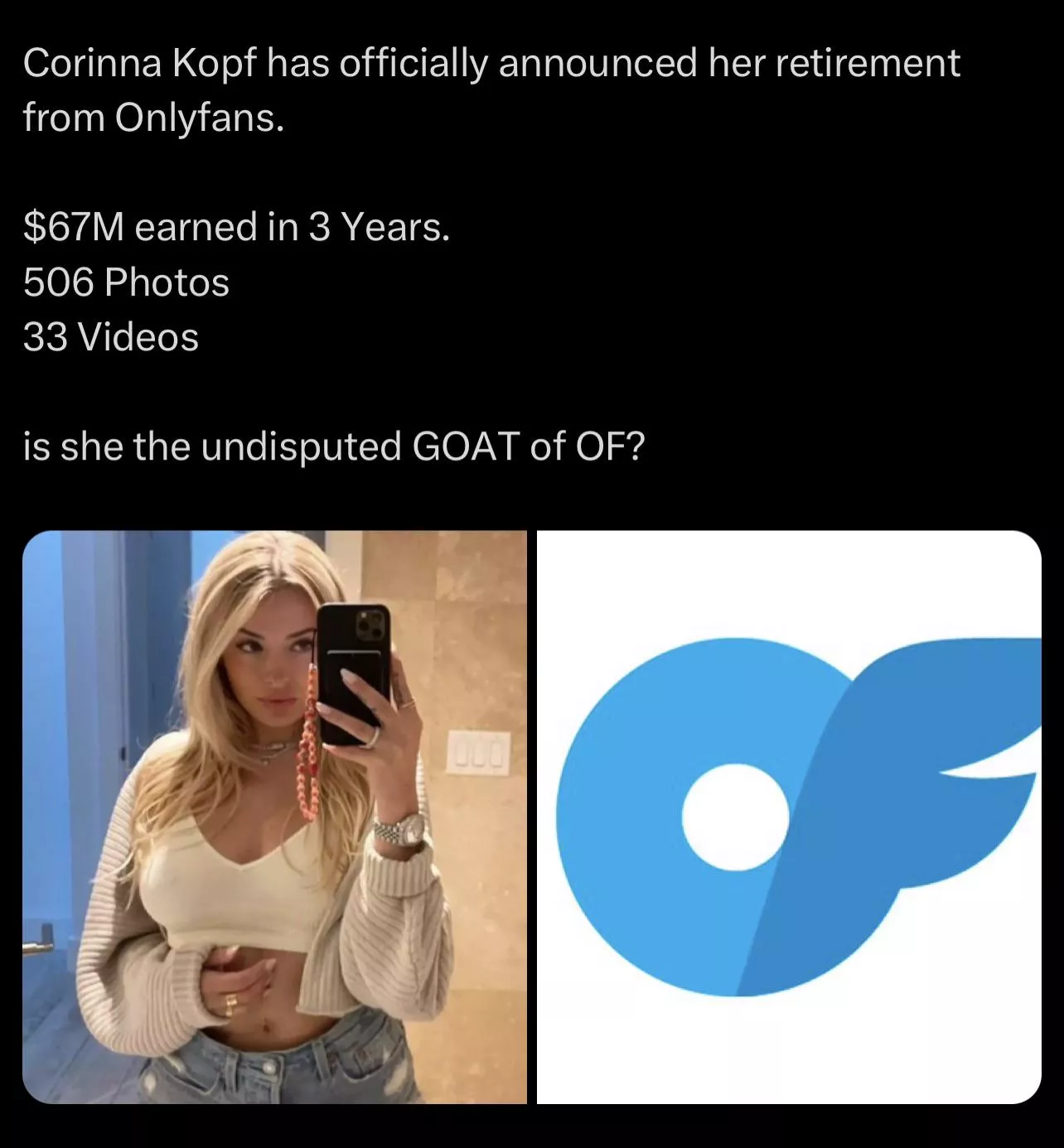 The OnlyFans Goat? 