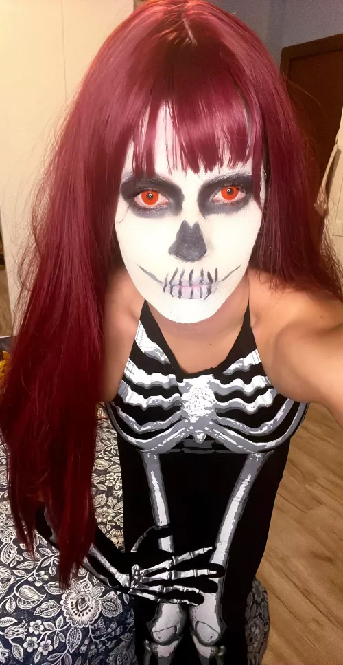 this Halloween costume will make your submission even easier