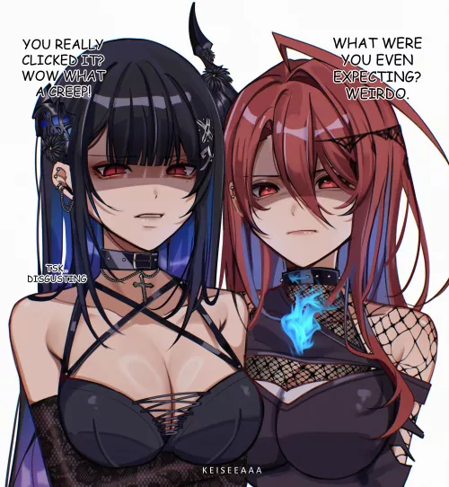 Two Goth Girls [Hololive EN Advent x Justice]