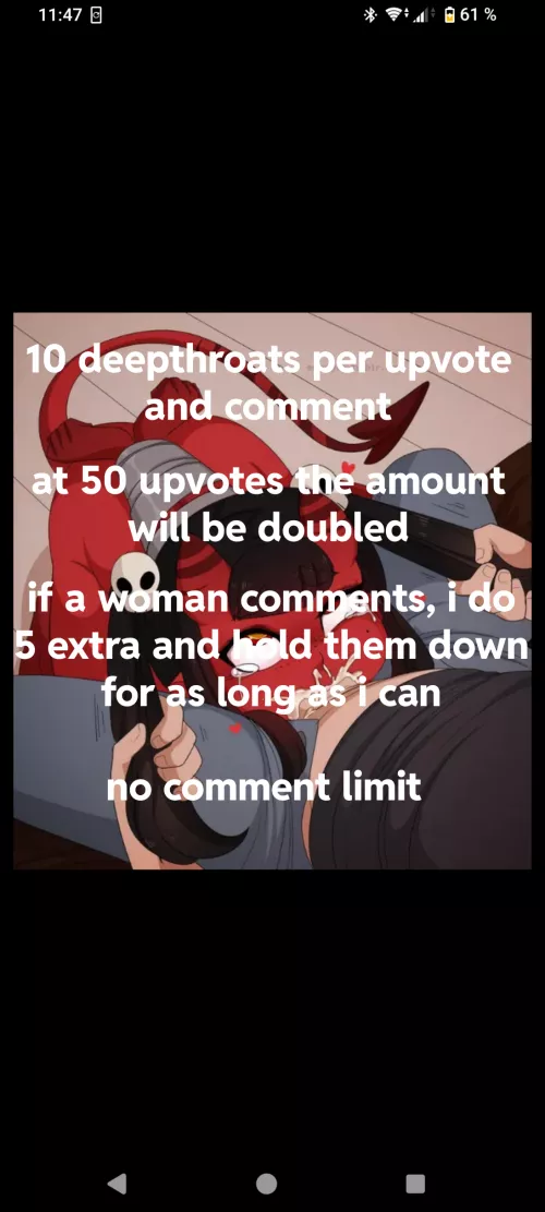 u/AldiSchokodrink got their Revenge and defeated me in a Game of C4. Now i am her throatslut. Please destroy my throat