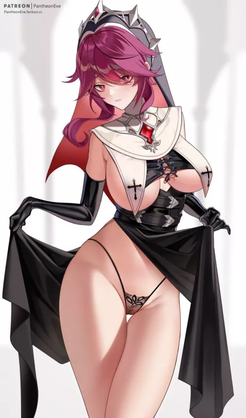 What you think about Rosaria pur Ice lady, is her heart too ice cold or she have some kinky side?