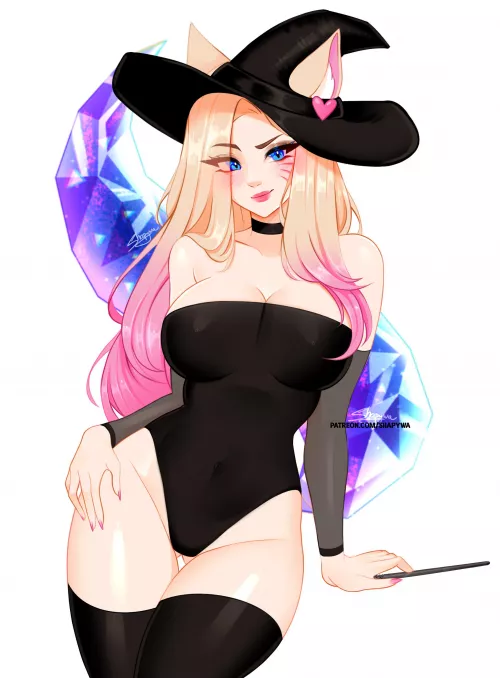 Witch Ahri. (Shapy_wa)