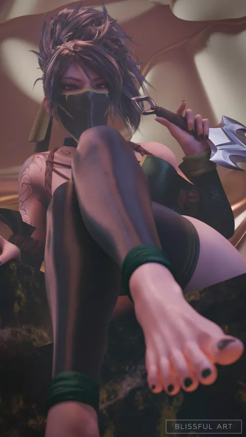 Worshiping Akali is my favorite pastime [Blissful Art]