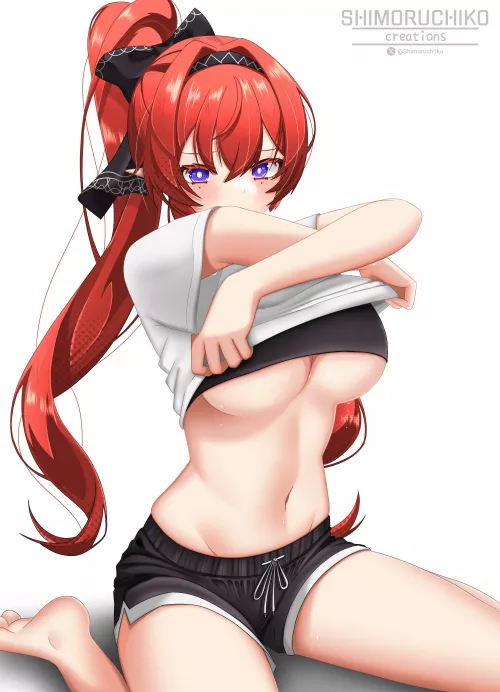 Yinlin Undressing [Wuthing Waves]