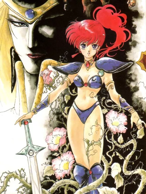 Yohko from Leda: The Fantastic Adventure of Yohko (1985) in bikini armor
