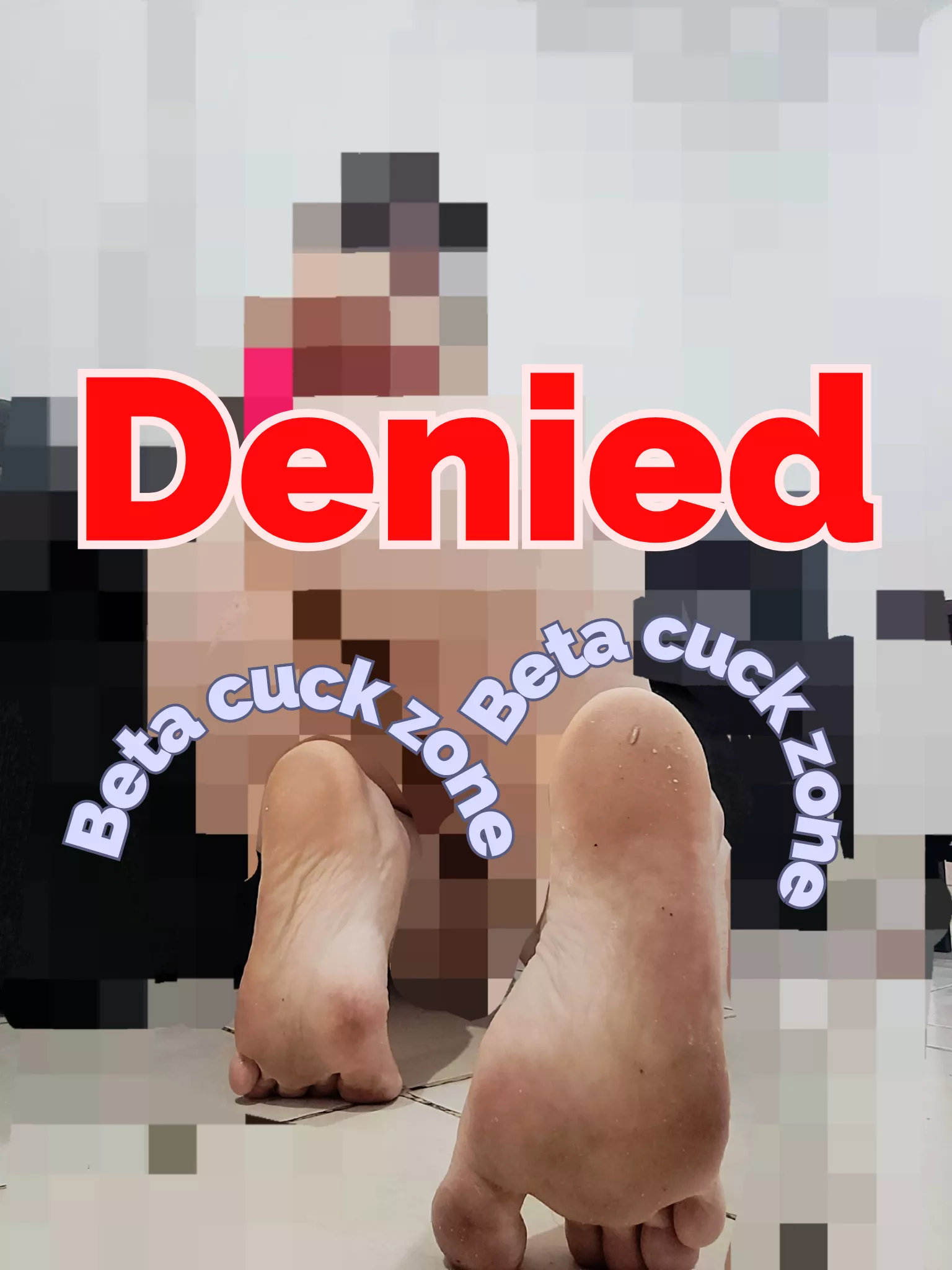 You can't sleep thinking that you deserve it. Now you know. 