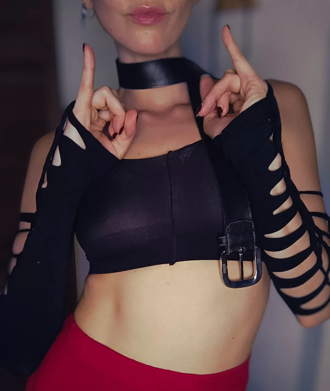 your Goddess's pinkies are bigger than your clit, right?