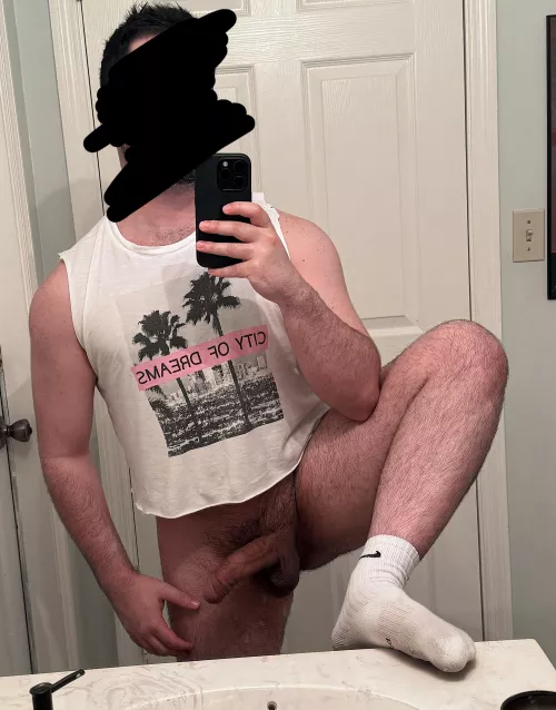 [28] Socks constantly on when I’m horny. Who else agrees?