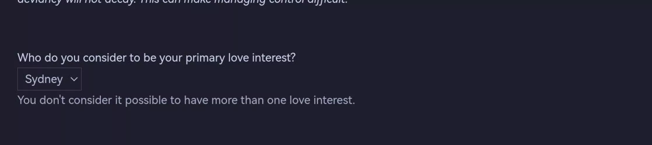 can you have a harem in dol? 