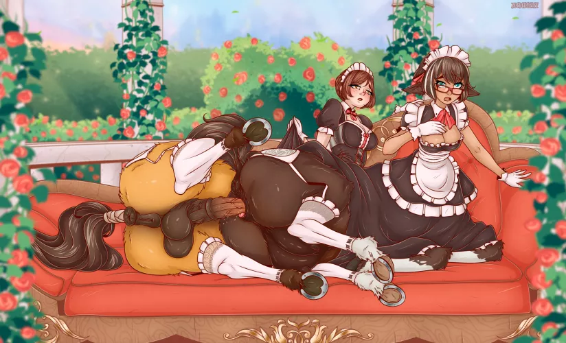 centaur maids having a break (zuckergelee)