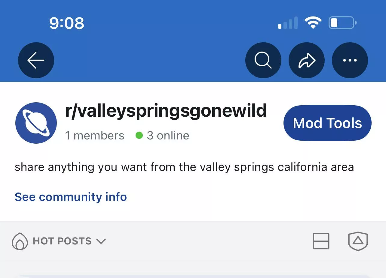 Created a new community 