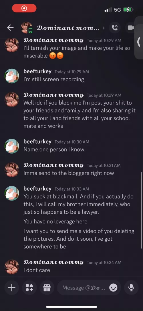 Ditto to the post under me, except I was stupid enough to do her verification thing and here’s what she said…