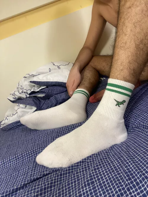Do you like my dinosaur socks? (😈) [19]