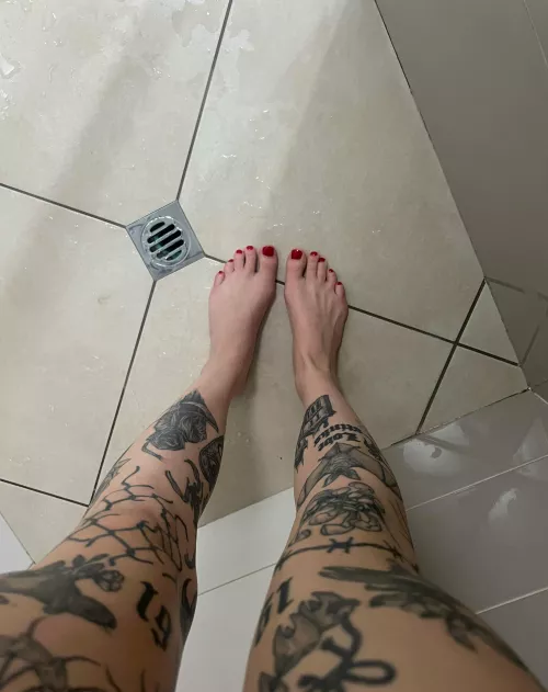 Do you want me to walk on your body with my feet?