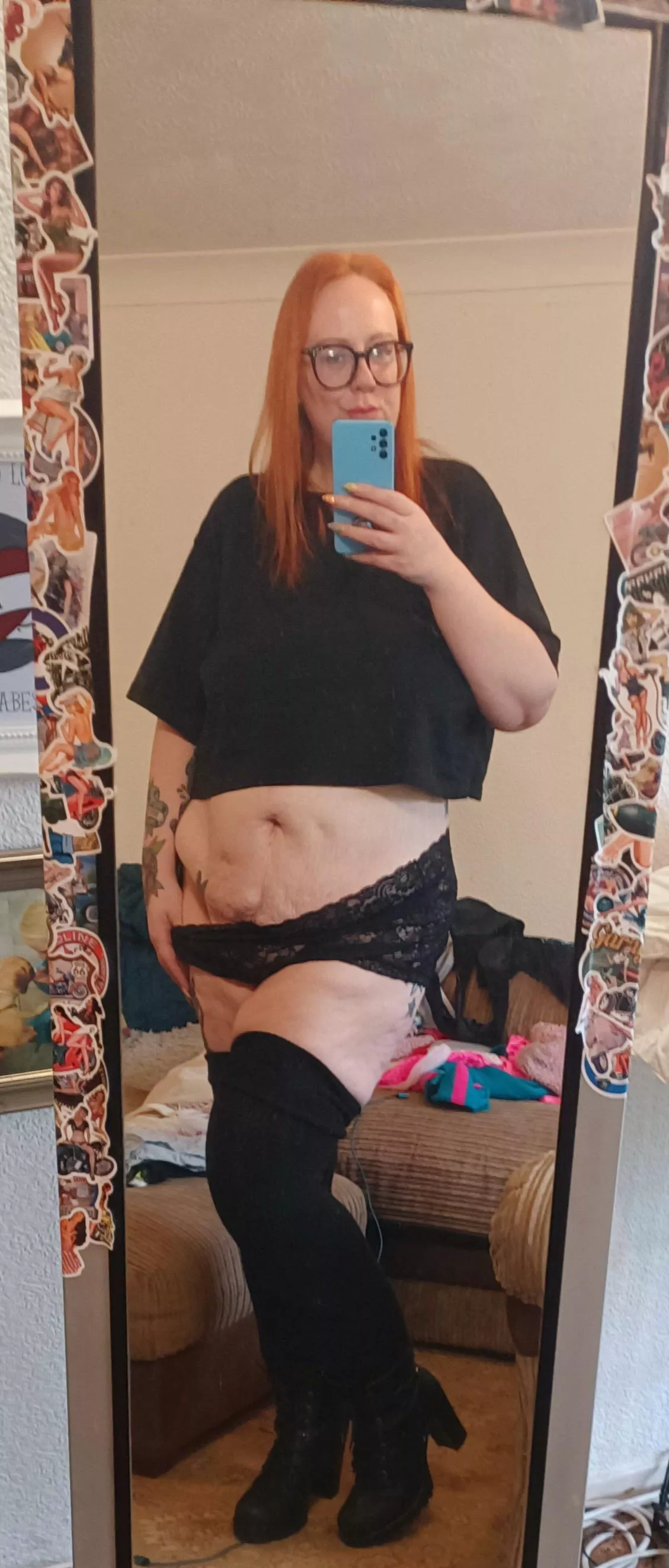 Don't hate me for my messy room; love me for my saggy belly