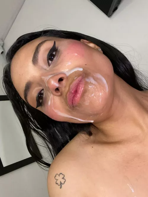 Getting a facial on my special day 