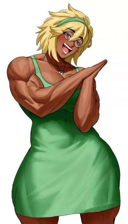 Green Dress [@Sotchosis]