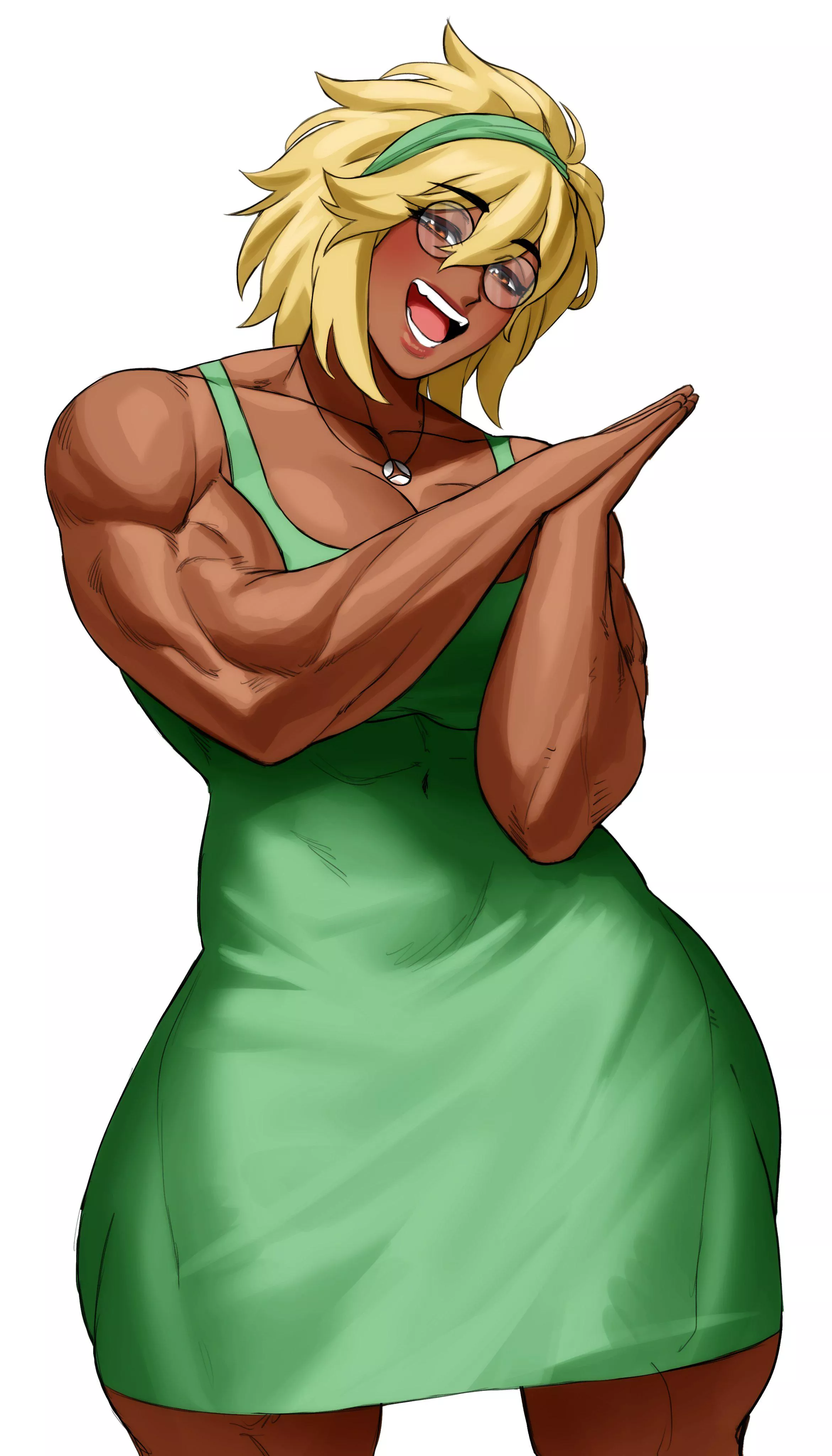 Green Dress [@Sotchosis]