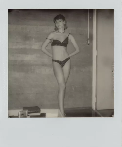 Hanging out with one of my best friends (Polaroid SX-70, OC)