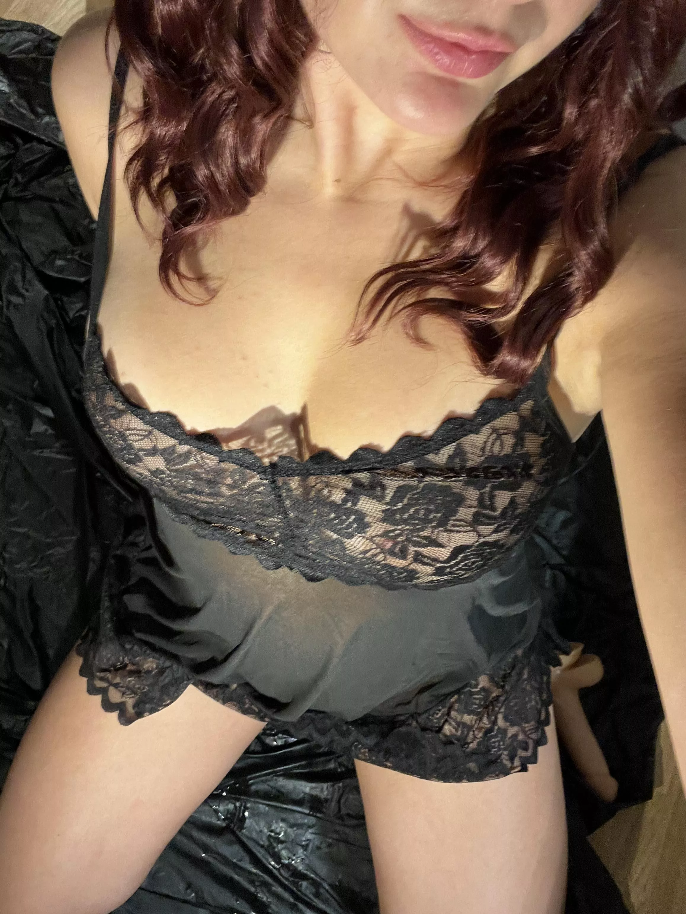 Home alone late at night