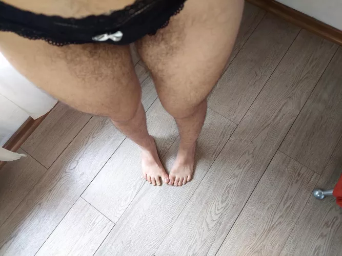 I hope you wouldn’t make me shave if we were together	 