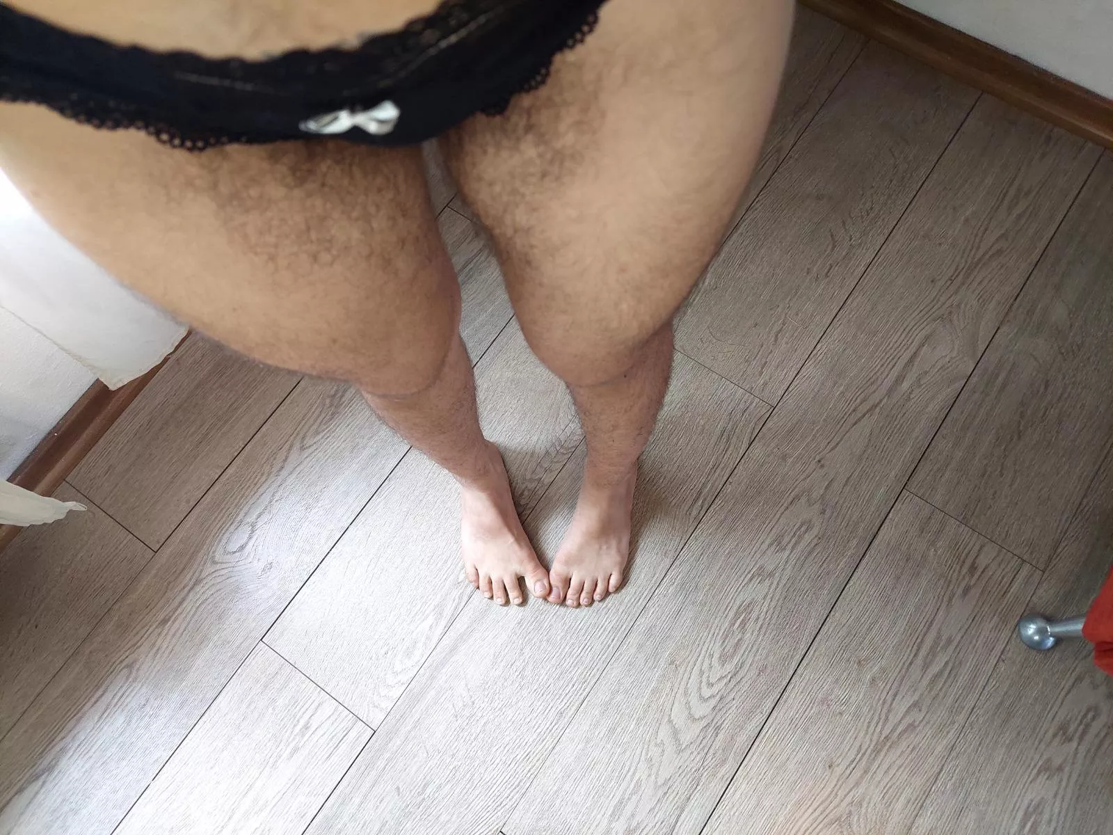 I hope you wouldn’t make me shave if we were together	 