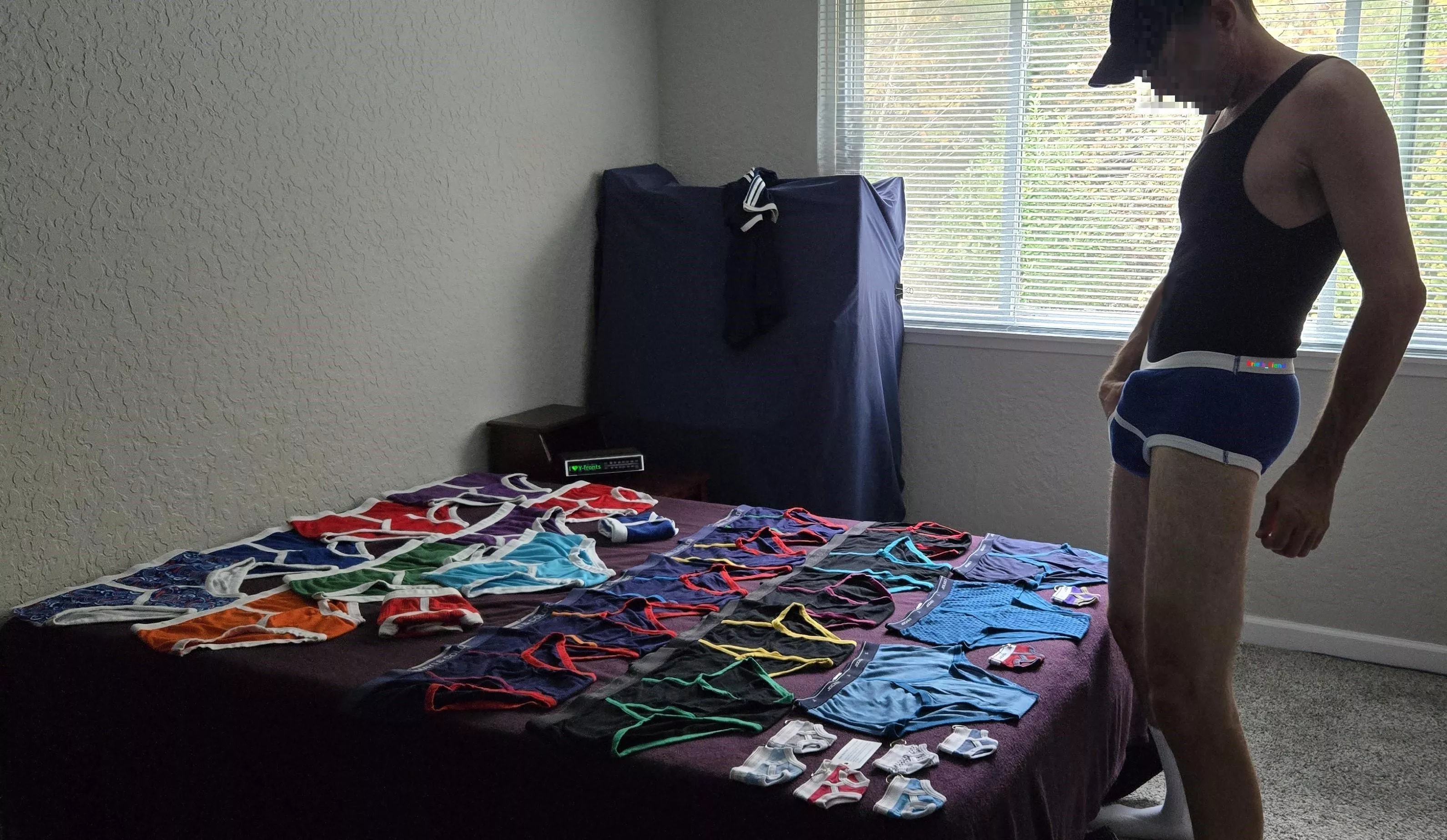 I 💙 Y- fronts and contrast trim underpants 