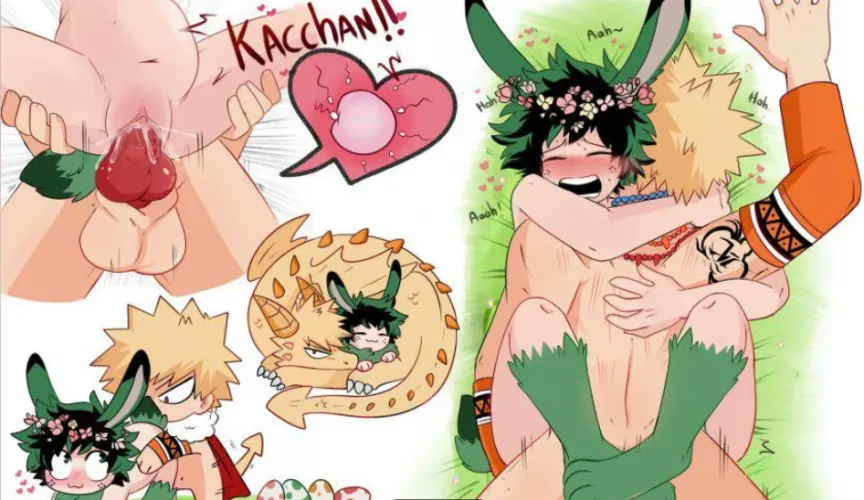 Kacchan enjoys it a little too much