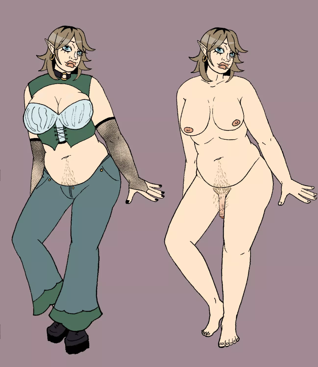 My new OC Viola, she's a Vampire