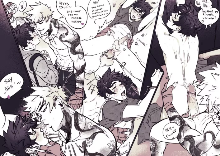 Physical therapy (by @Spacenipnops) 