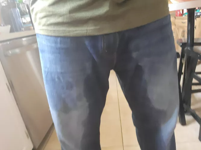 pissed my pant twice,more to cone