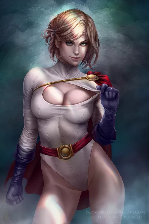 Powergirl by olga narhova Source in link