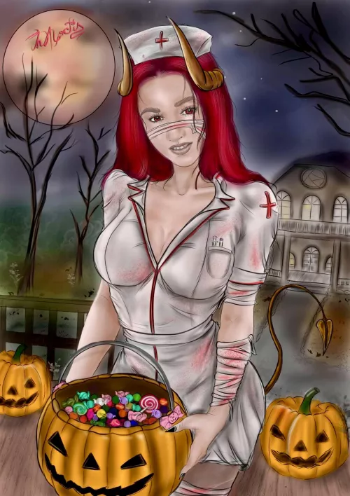 Ready for trick-or-treating 