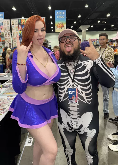 She is so cool in real life.