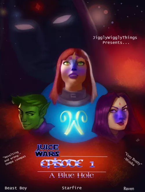 Starfire Raven Blueberry P1!