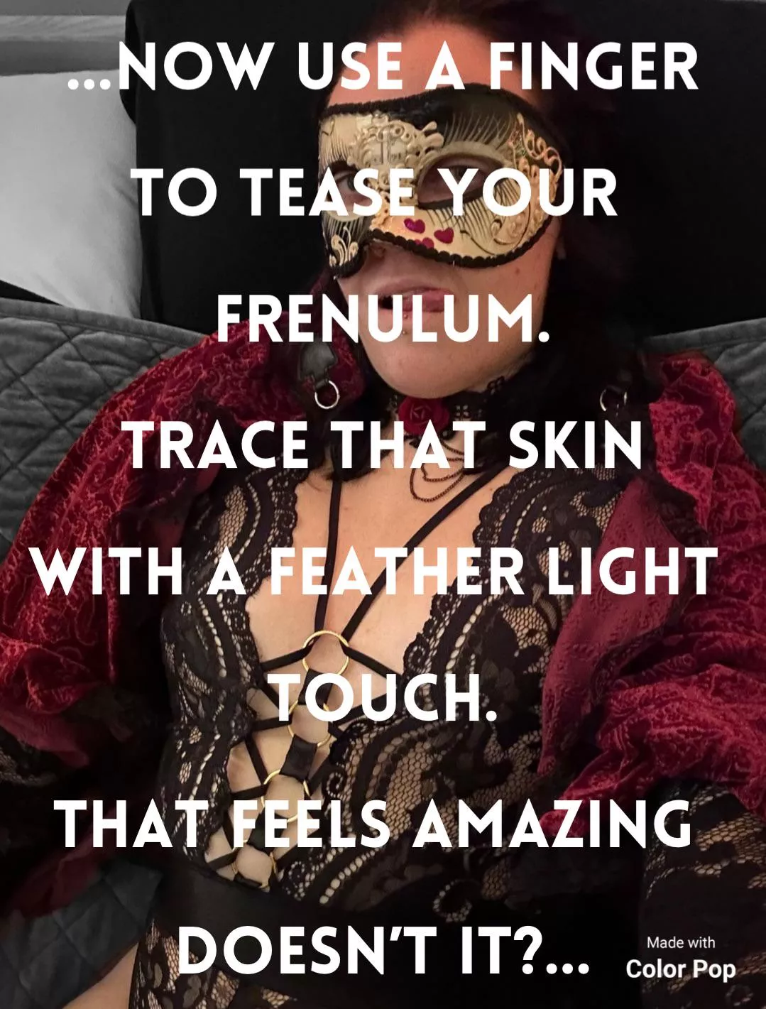 Tease that sensitive spot