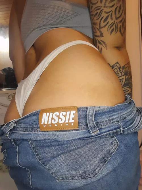 The most comfortable thing is blue jeans 