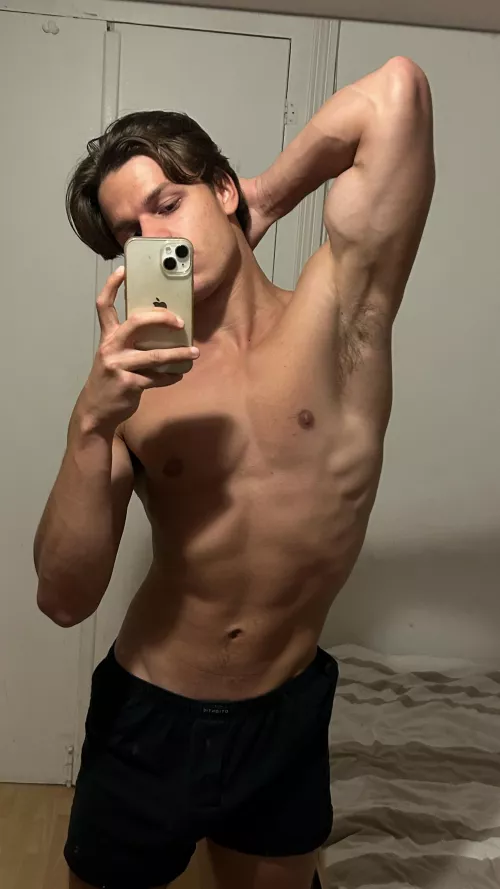 Wanna bury your face in my hairy pit?