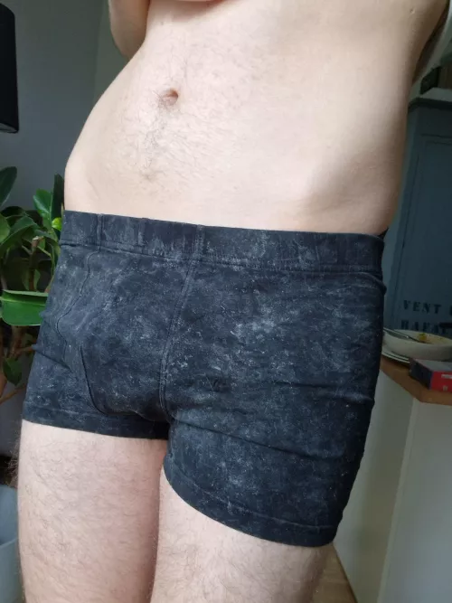Wearing my cum rag of 4 months