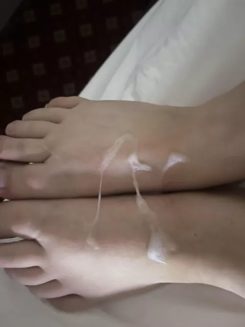 What my boyfriend done to my feet