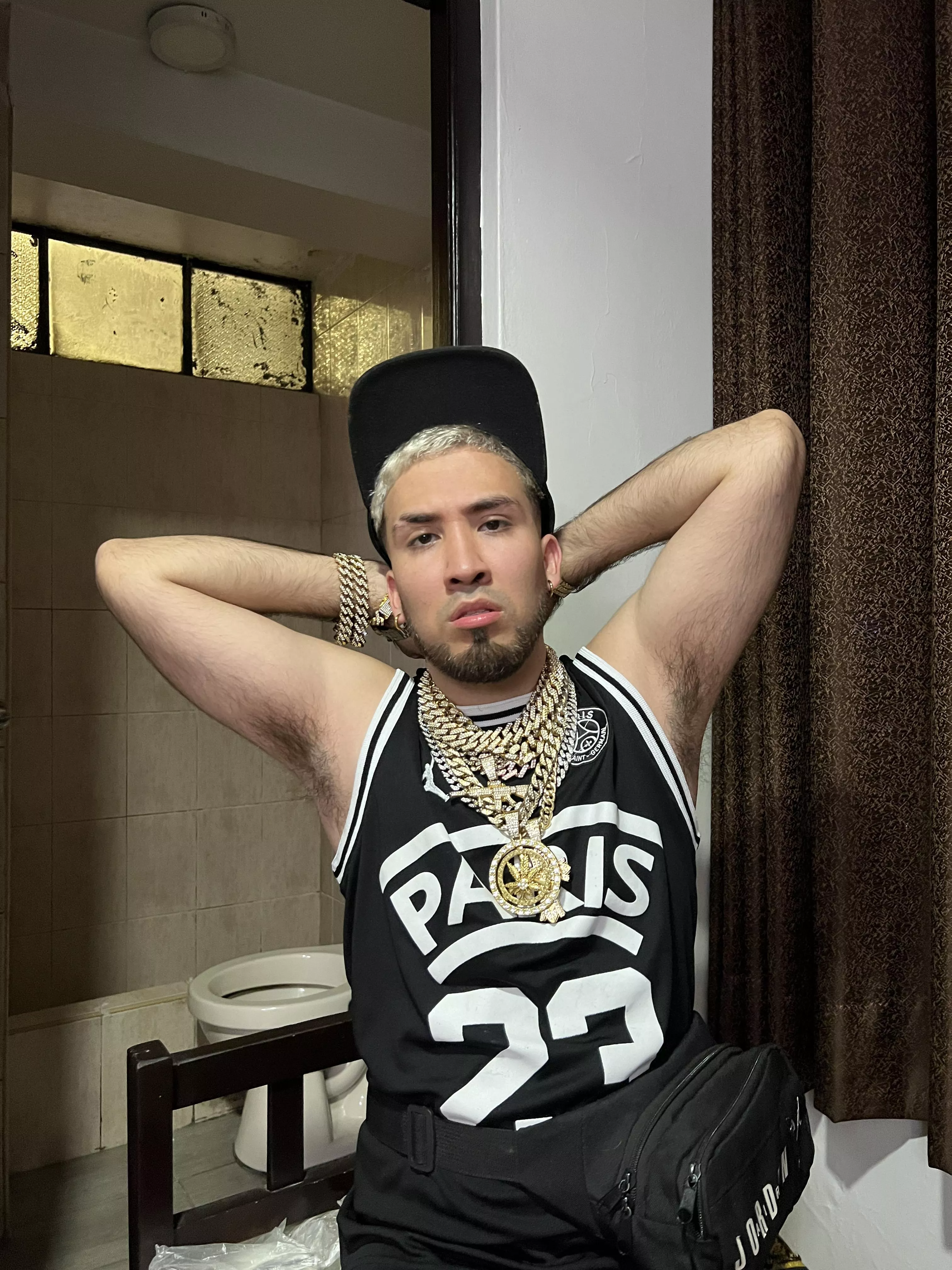 Would you like to run your tongue all over these hairy armpits?