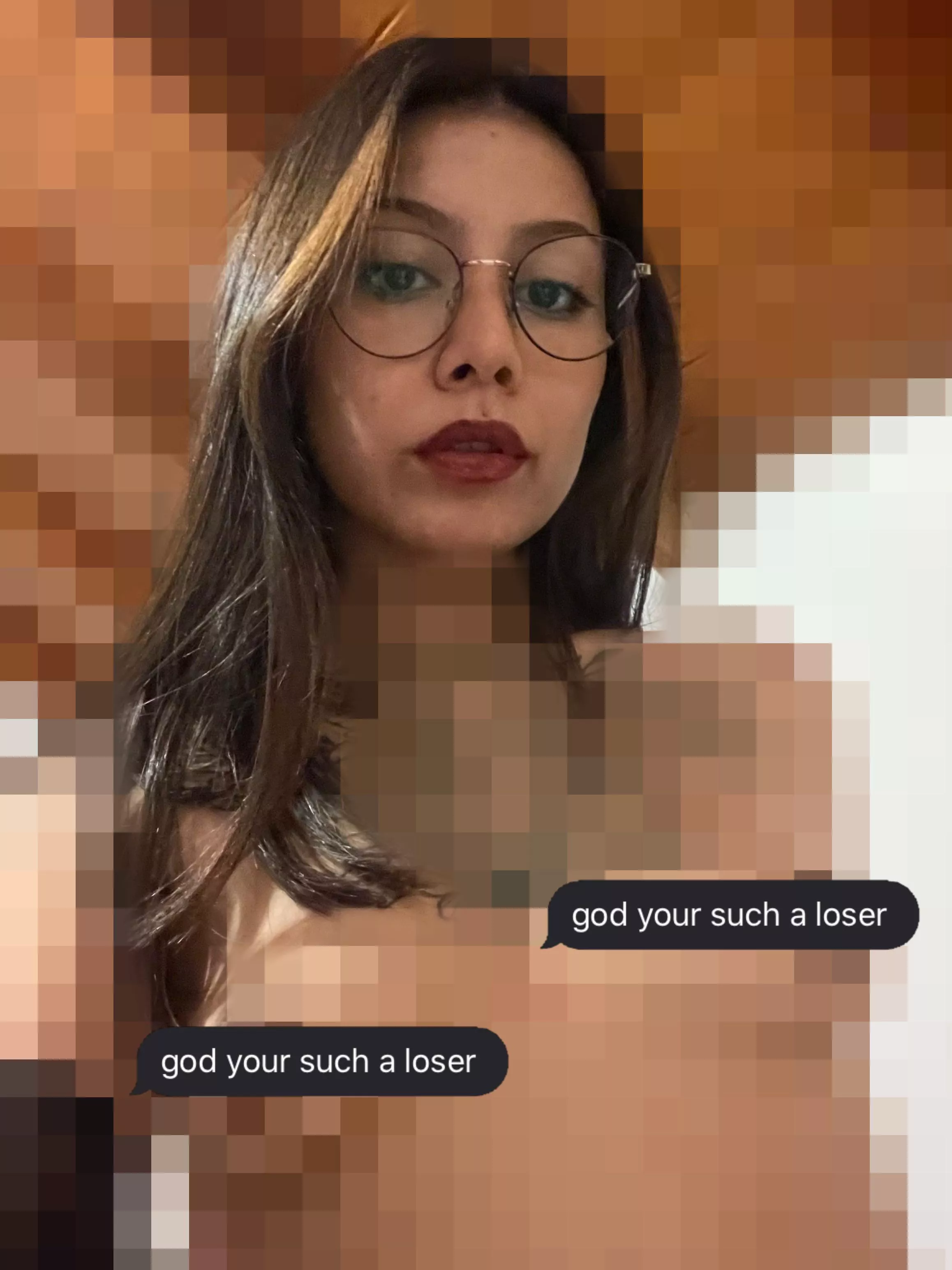 You’re really this excited over some pixels? Wow, you’re more desperate than I thought. But keep worshipping.