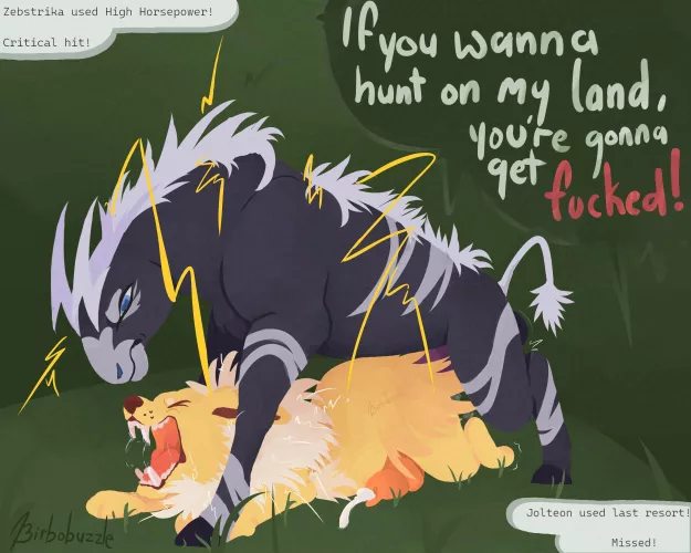 Zebstrika might be a bit intense [MM] (Birbobuzzle)