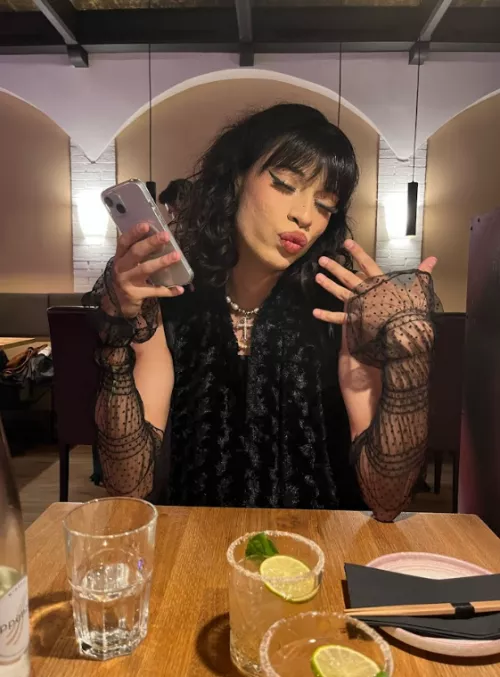 Date night with my biggest fan!!